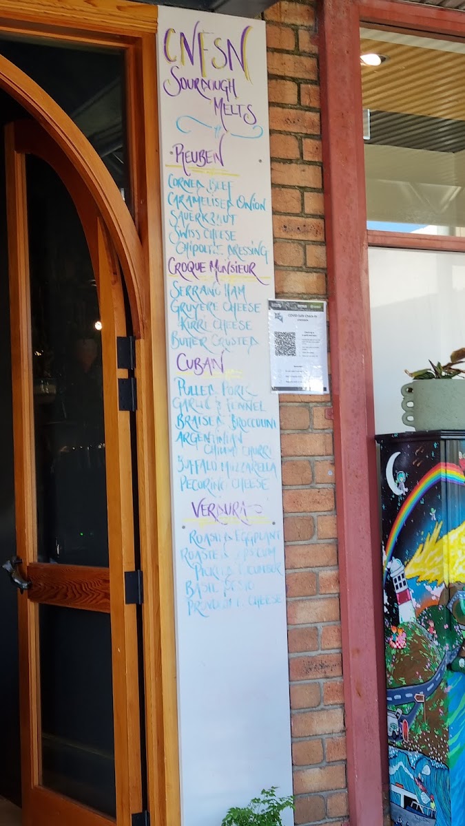 Confession menu board