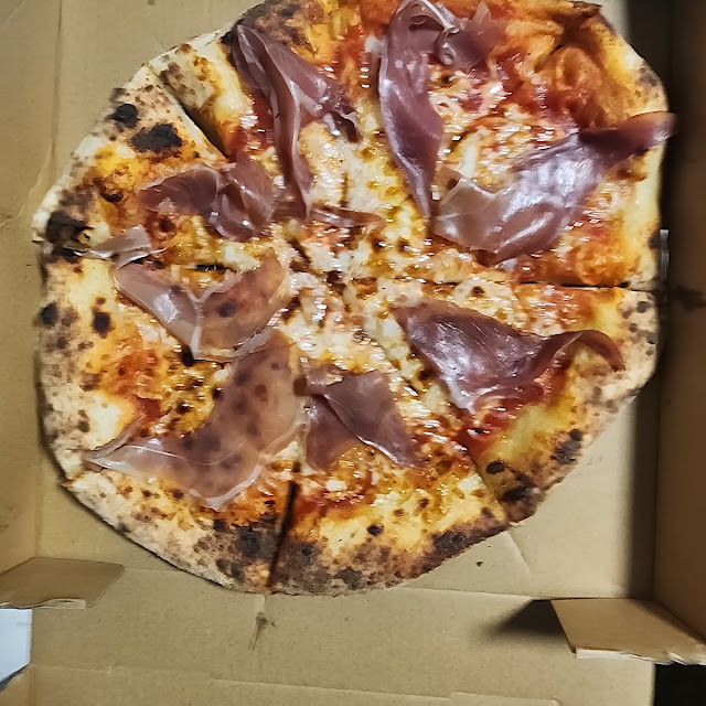 Margherita Pizza with Prosciutto