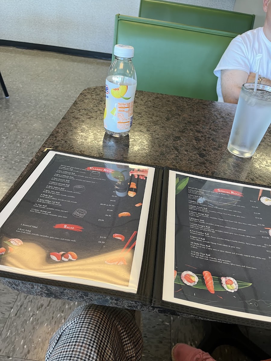 Bamboo Ridge menu board