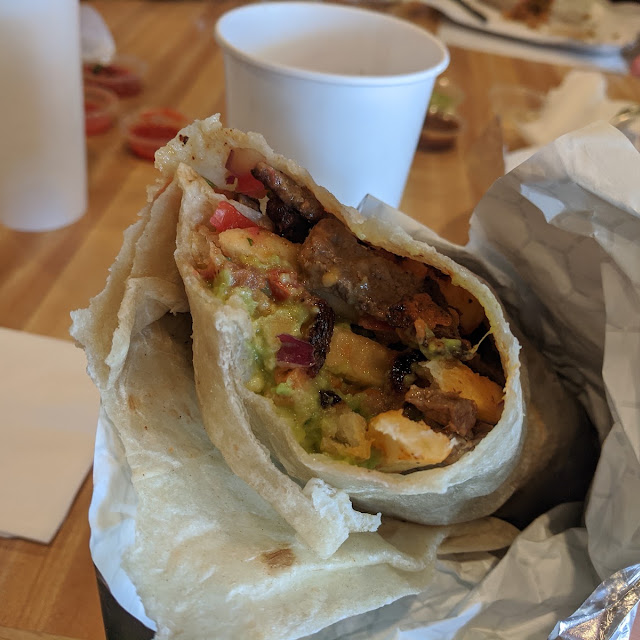 Surfing California Burrito