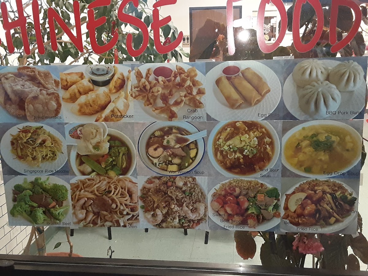 Chopstix menu board