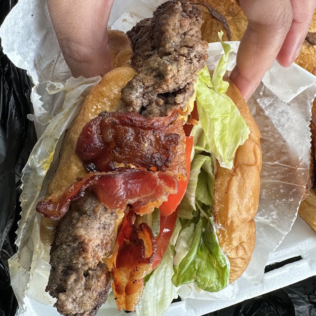 Bacon Cheeseburger Basket