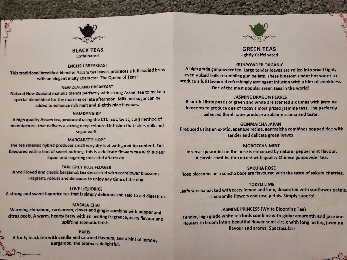 Martha's Pantry menu board