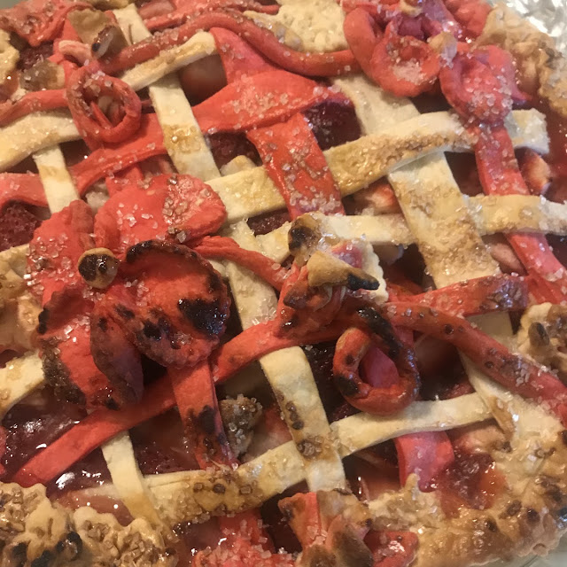 Fresh Strawberry Pie Cheesecake French Toast