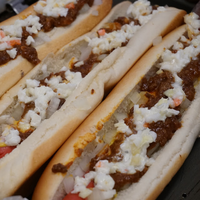 Foot Long Hot Dog
