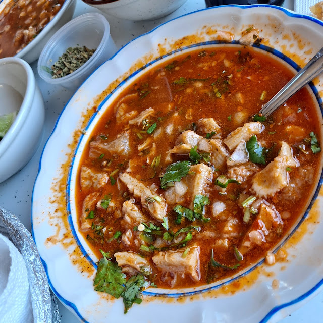 Menudo with Handmade Tortillas