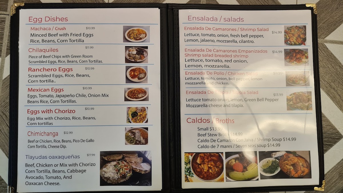 Cotija's Mexican Grocery Store menu board