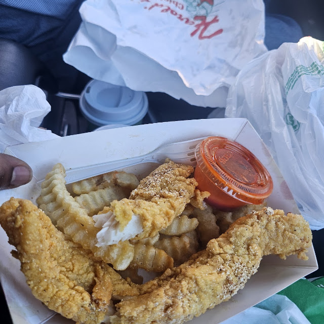 Catfish and White Chicken Combo
