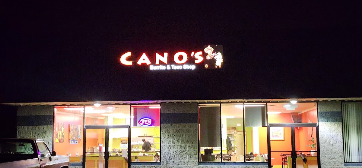 Cano's Burrito & Taco Shop.