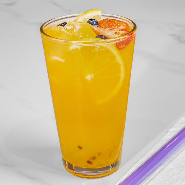 fruit green tea passion 百香果绿茶