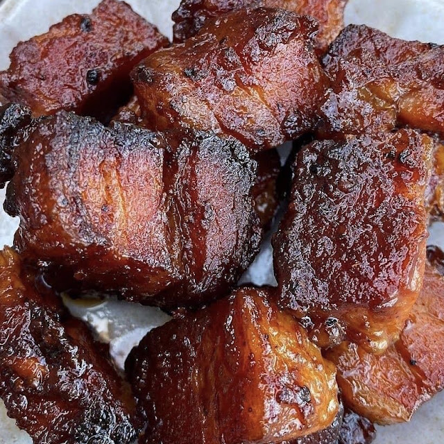 Pork Belly Burnt End Sandwich
