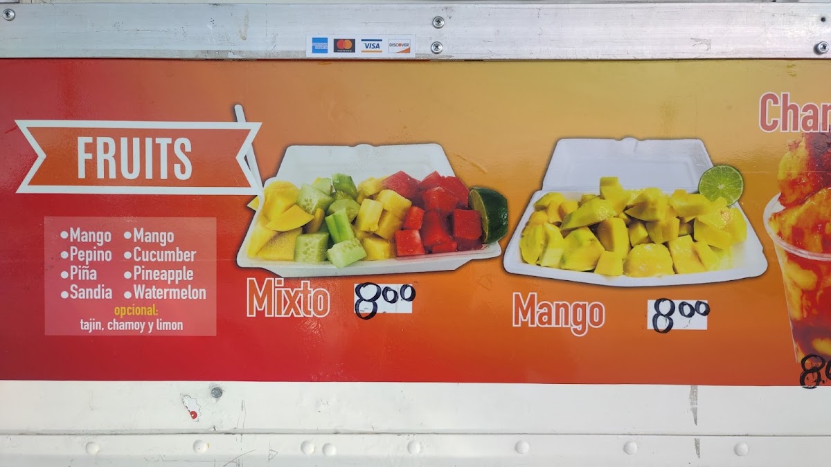 Cemitas Poblanas Leo menu board