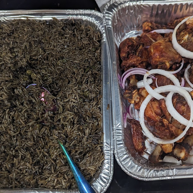 Diri Djondjon Haitian Black Mushroom Rice