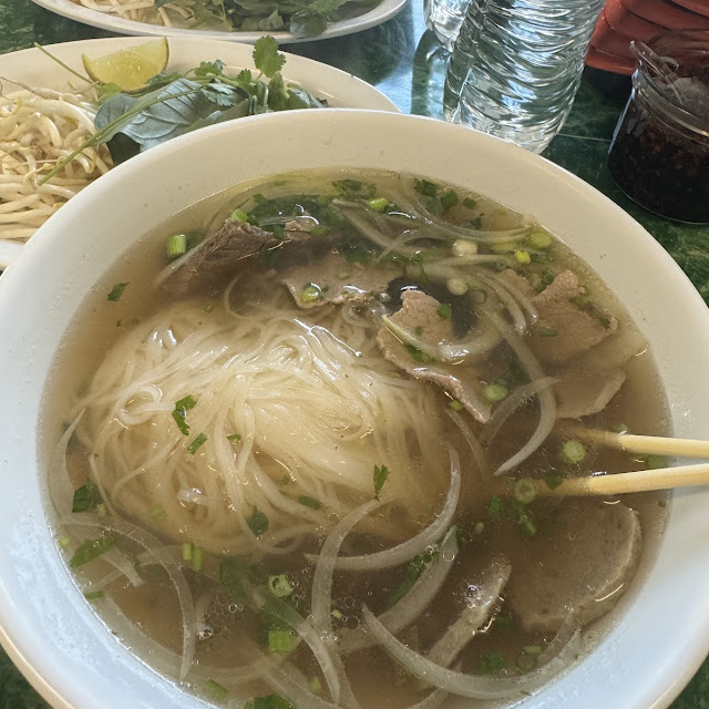Sliced Beef Pho Noodle Soup