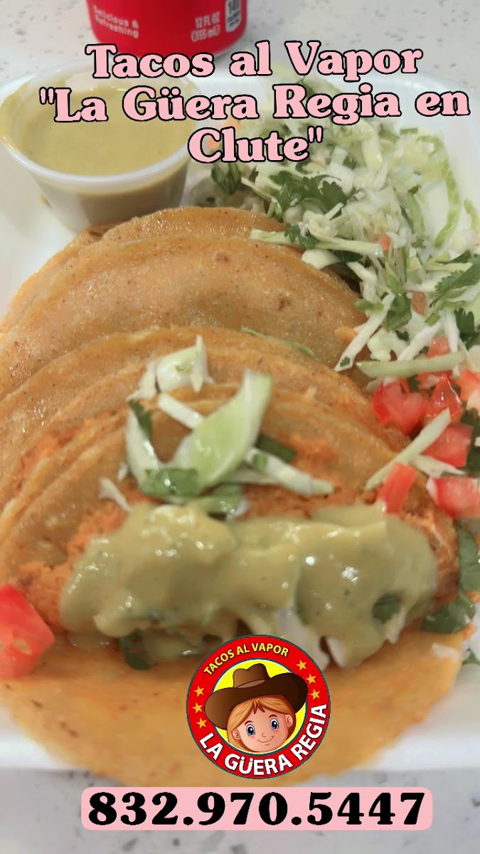 Tacos a Vapor La Güera Regia en Clute