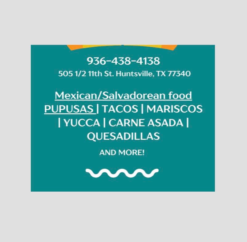 Costa Del Sol Food Truck menu board