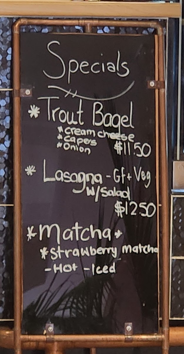 Double Picc Espresso… menu board