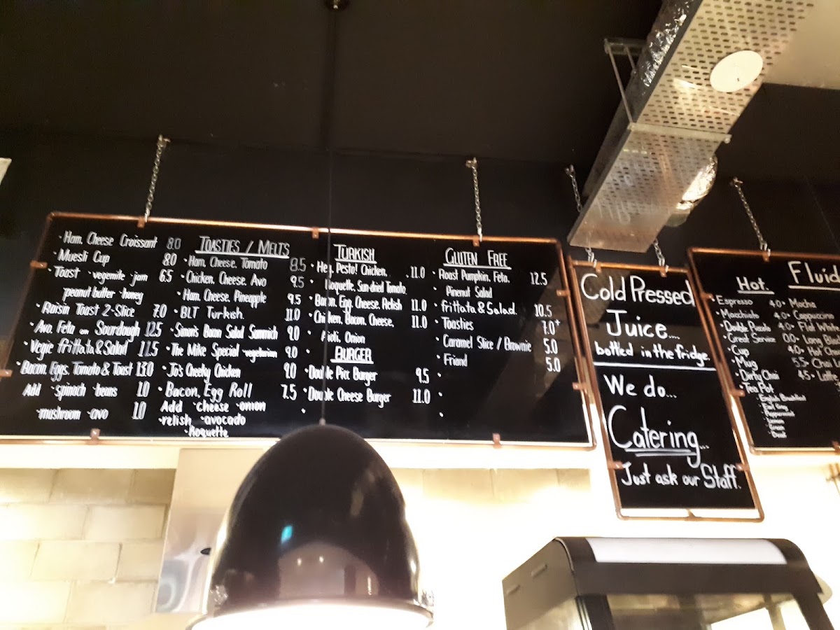 Double Picc Espresso… menu board