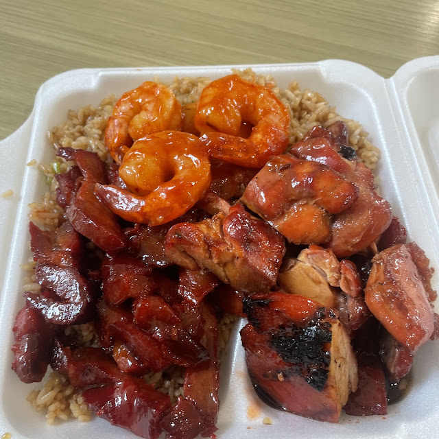Fried Rice with Boneless Pork and Shrimp