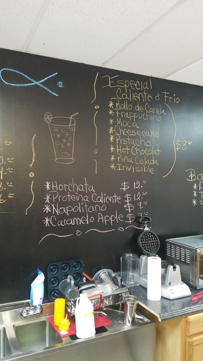 Greenbelt nutricentro menu board