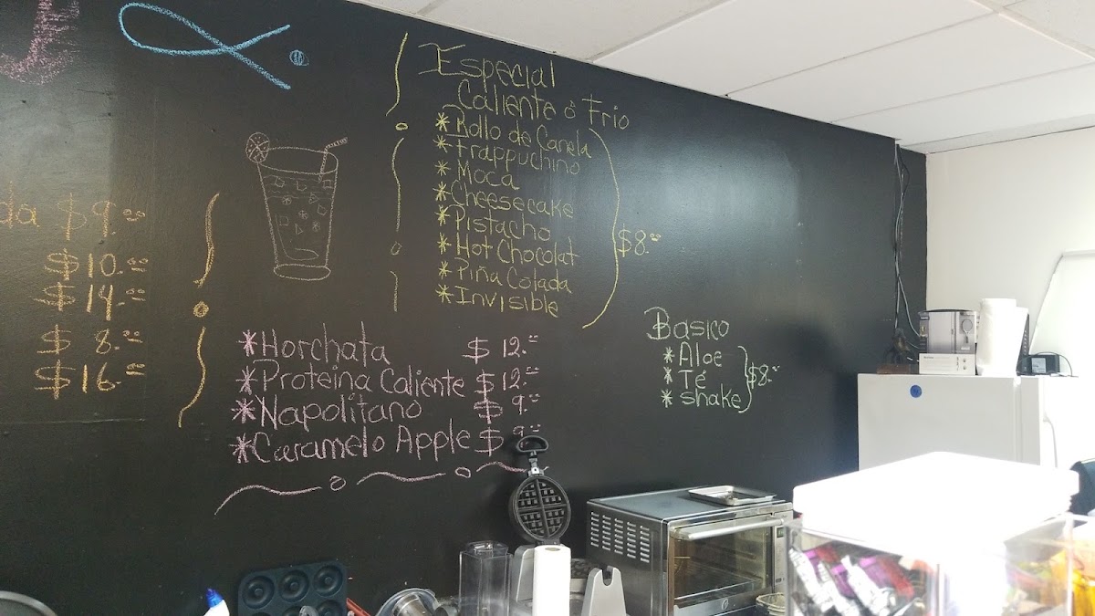 Greenbelt nutricentro menu board