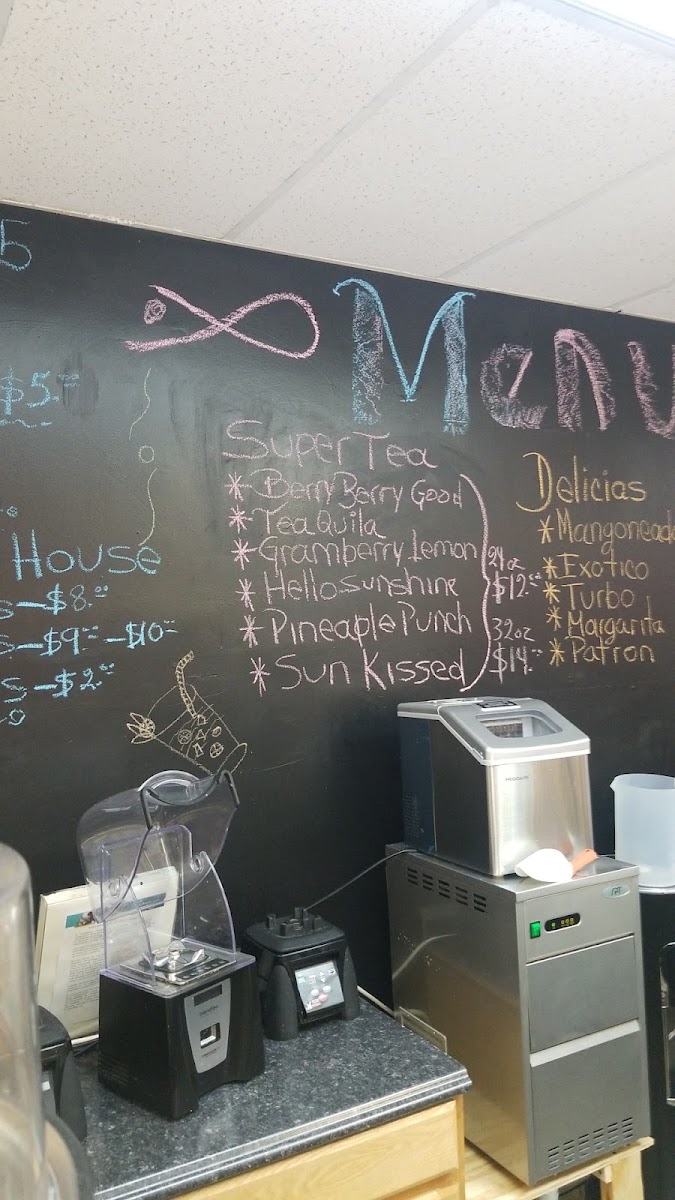 Greenbelt nutricentro menu board