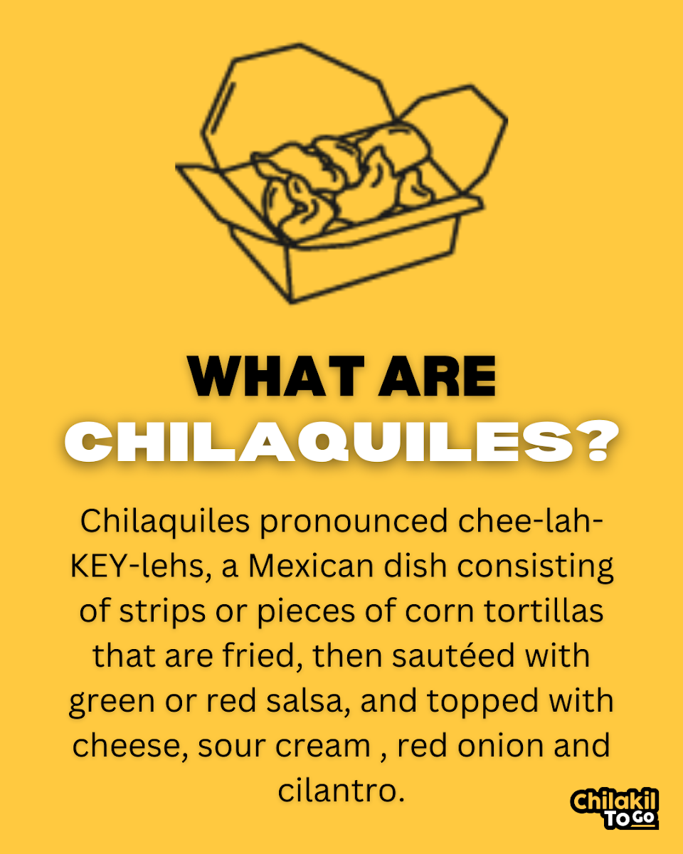 Chilakil To Go menu board