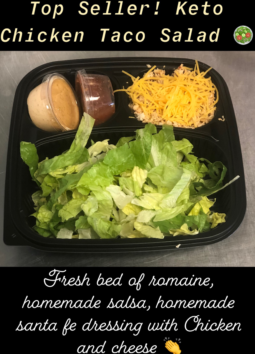 Big Mama's Meal Prep menu board