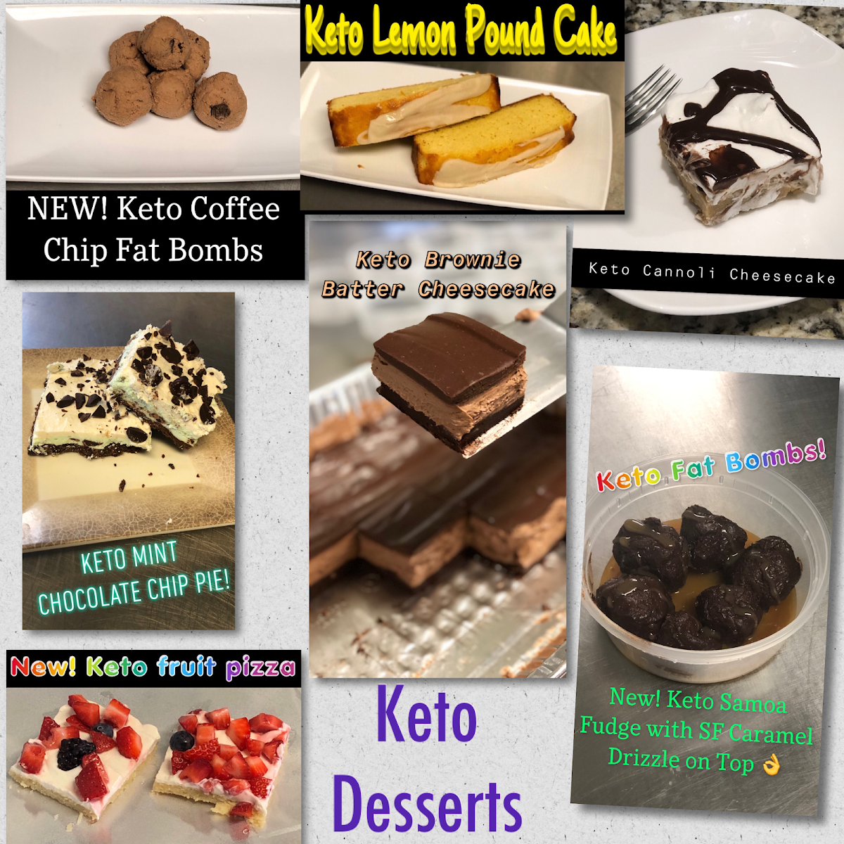Big Mama's Meal Prep menu board