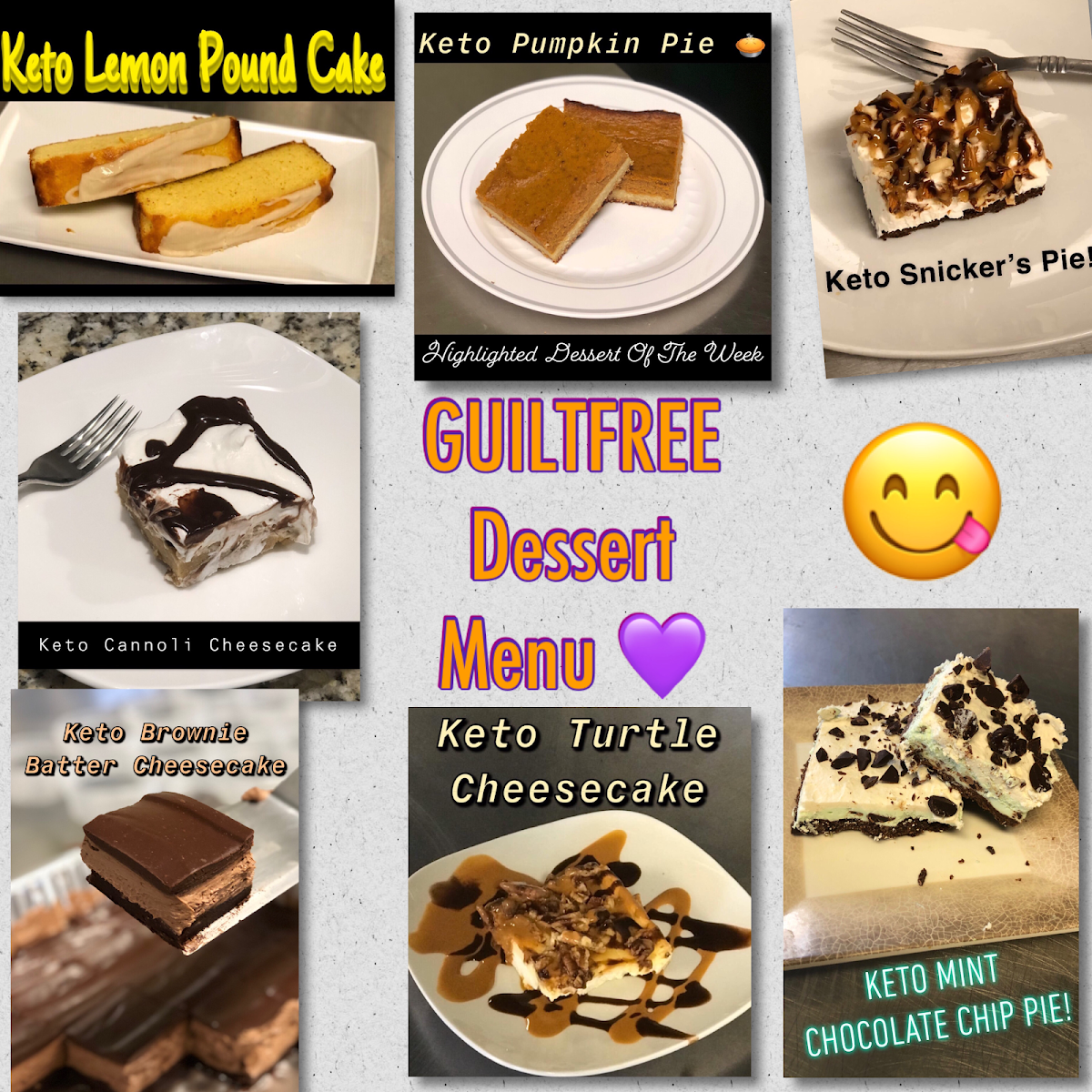Big Mama's Meal Prep menu board