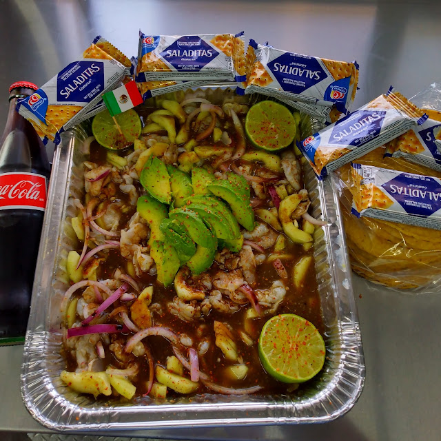 Charola de Aguachile Para 5 Personas