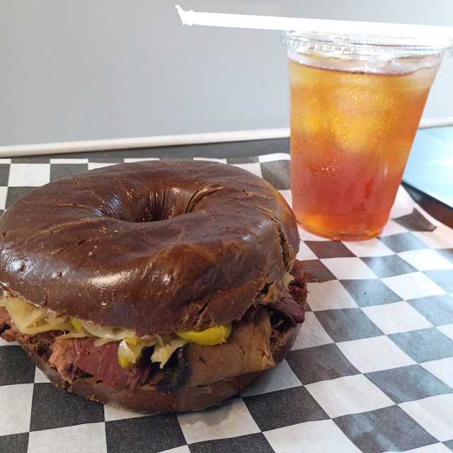 Pastrami & Cheese Bagel