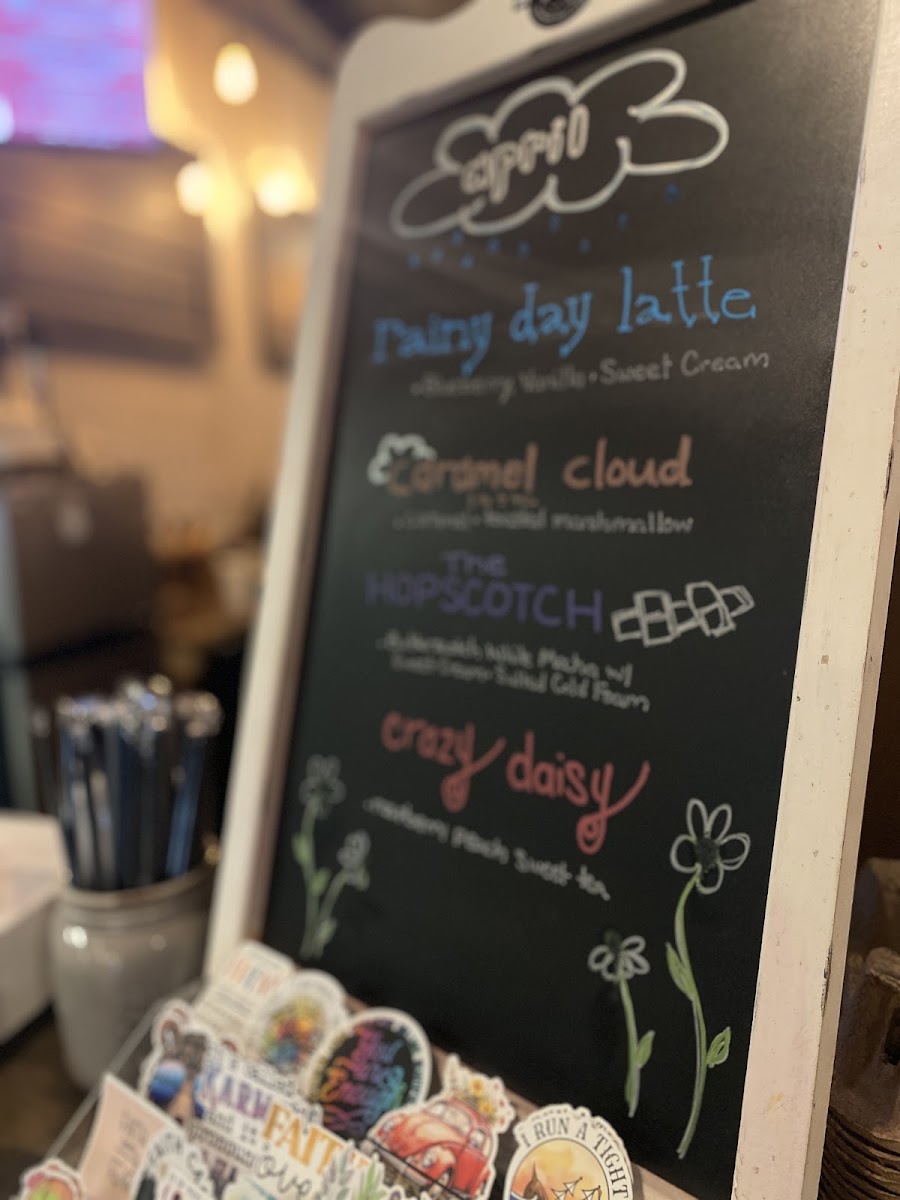 Backwood Ramblings menu board