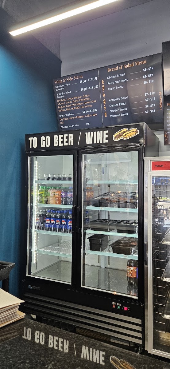 Slice Society menu board
