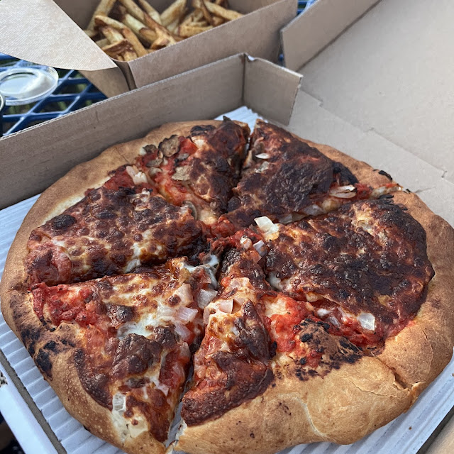 Cheesesteak Pizza