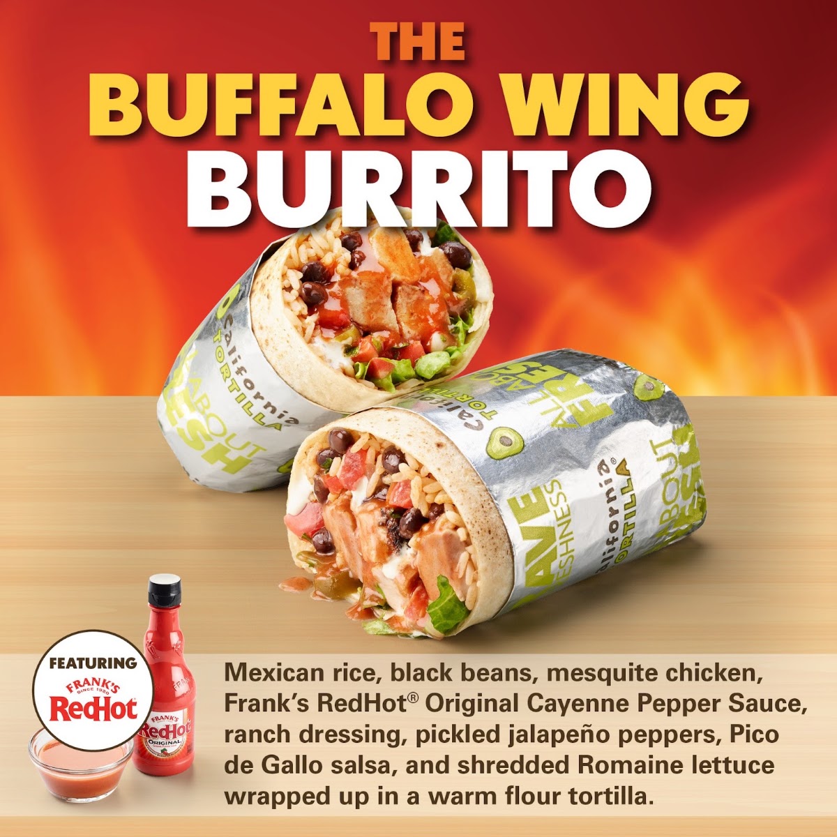 California Tortilla menu board
