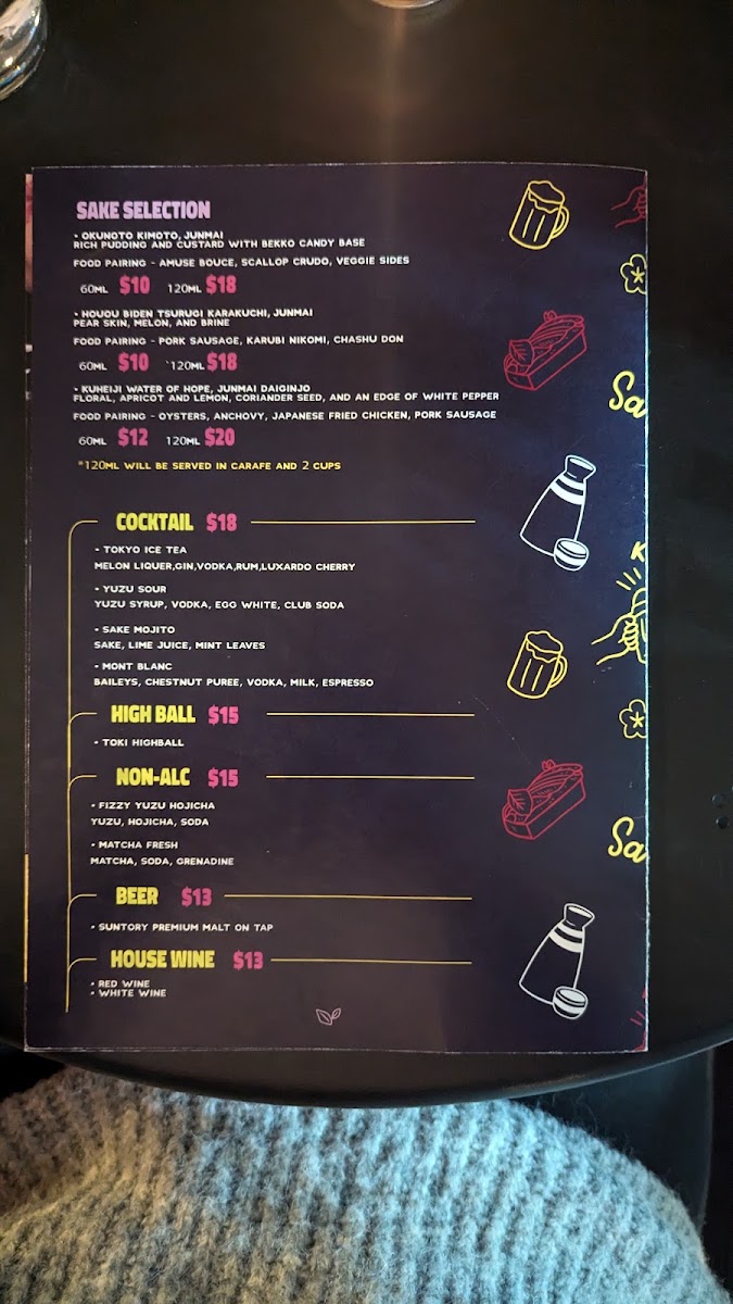 Cafe Larome menu board