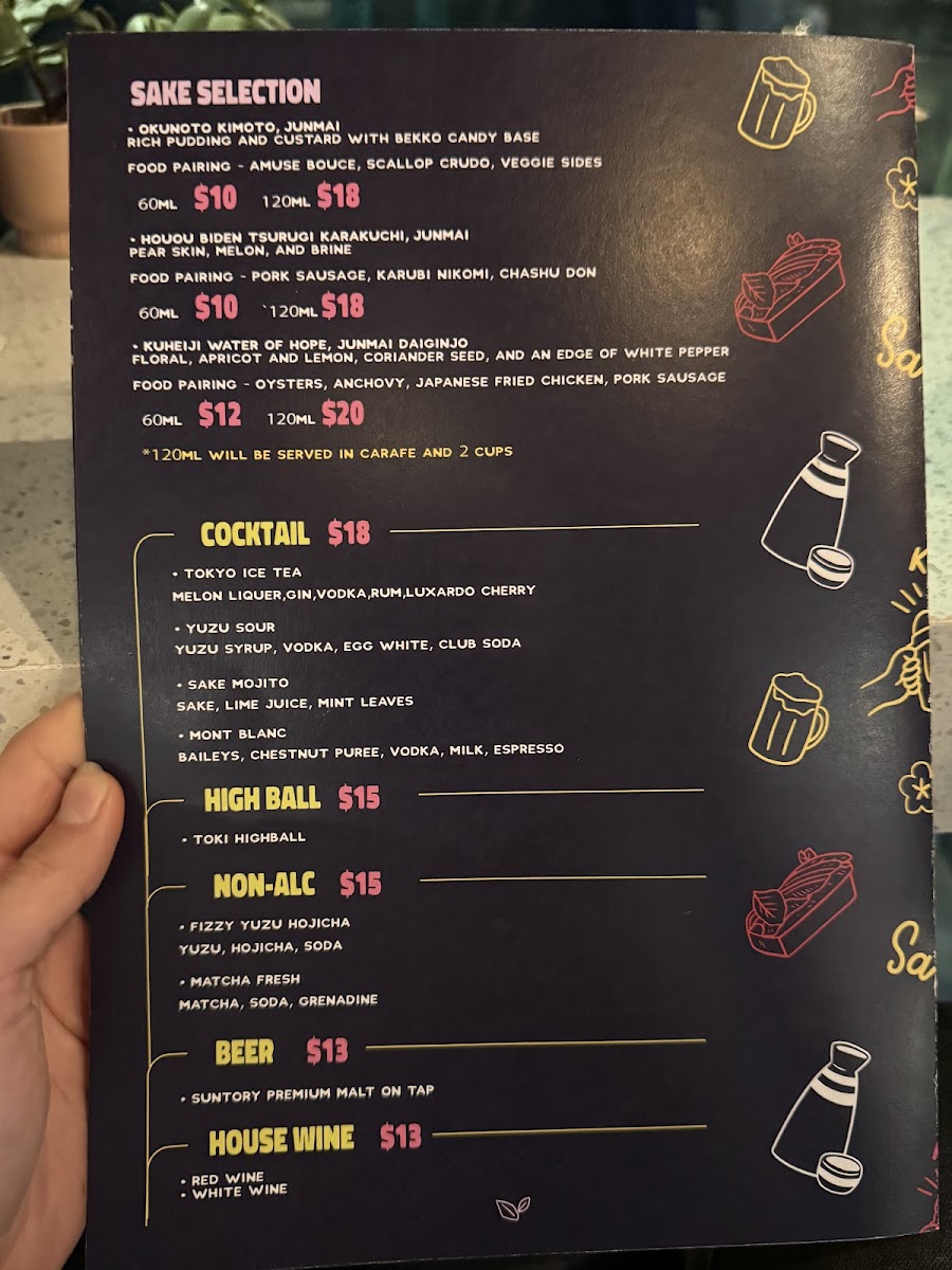Cafe Larome menu board