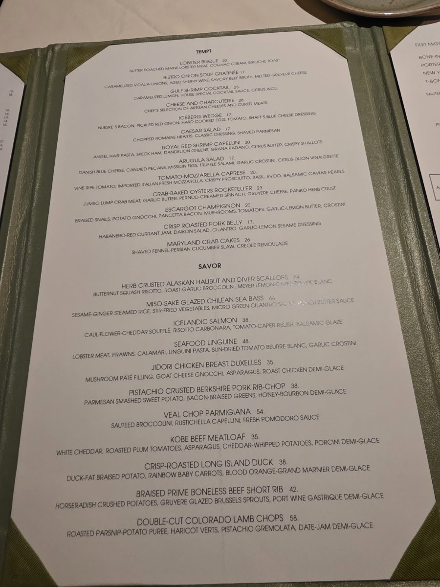 Bistro menu board