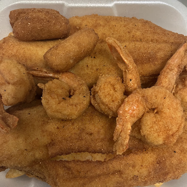 Jumbo Shrimp Fried Platter 12