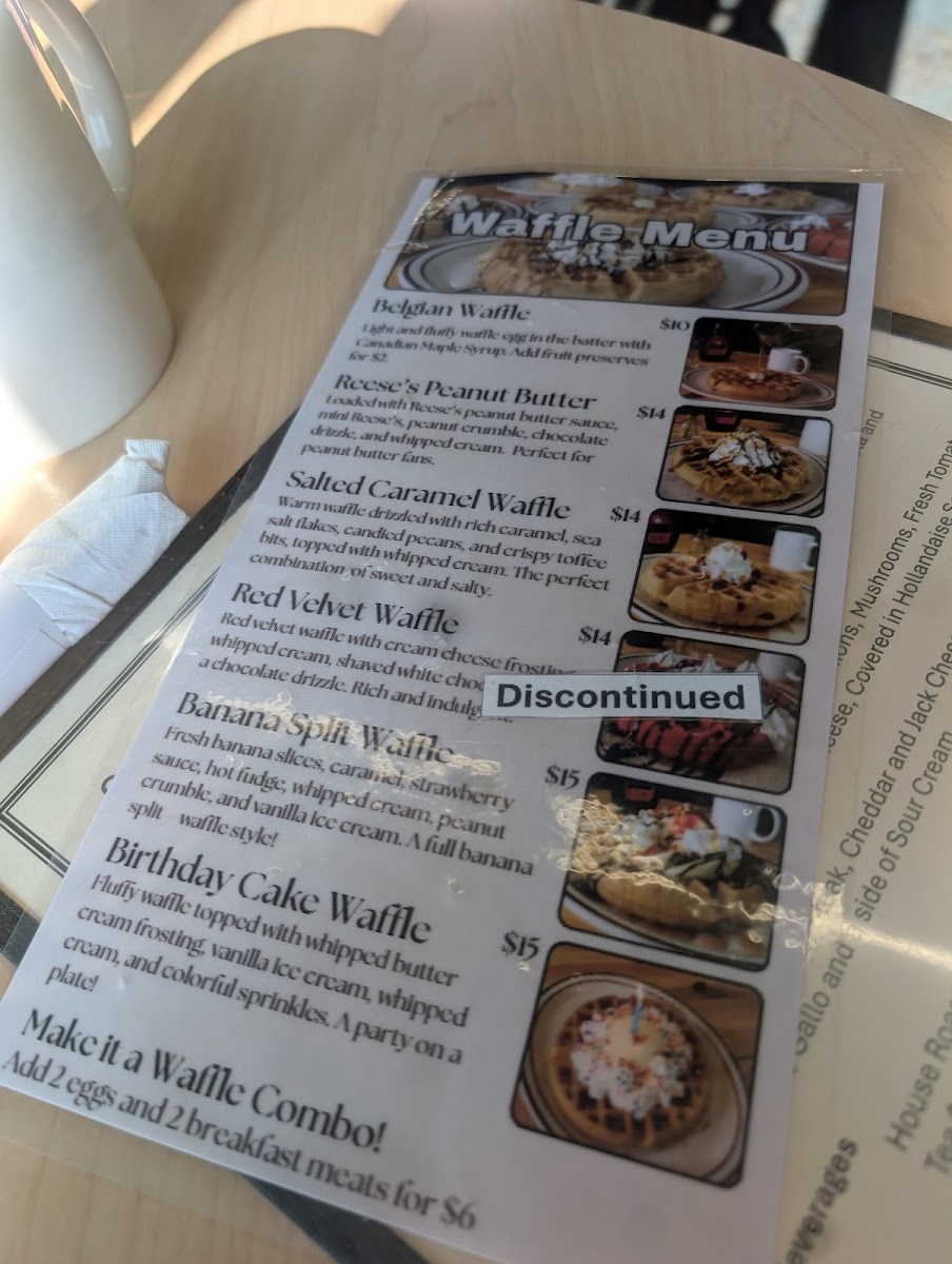 D'Oldham's Epic Cafe menu board