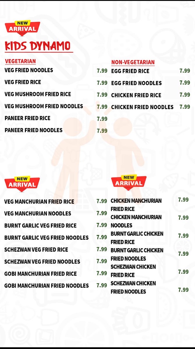 Hifi Bros - Curry, Biryani & More... menu board