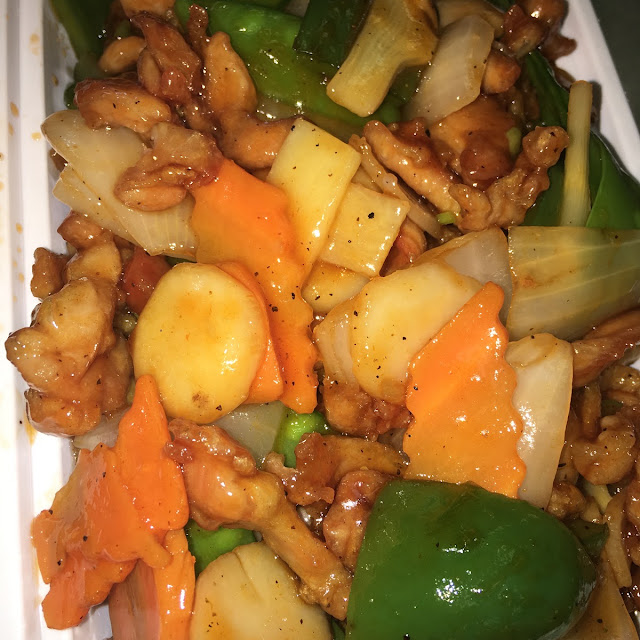 Triple Delight with Garlic Sauce