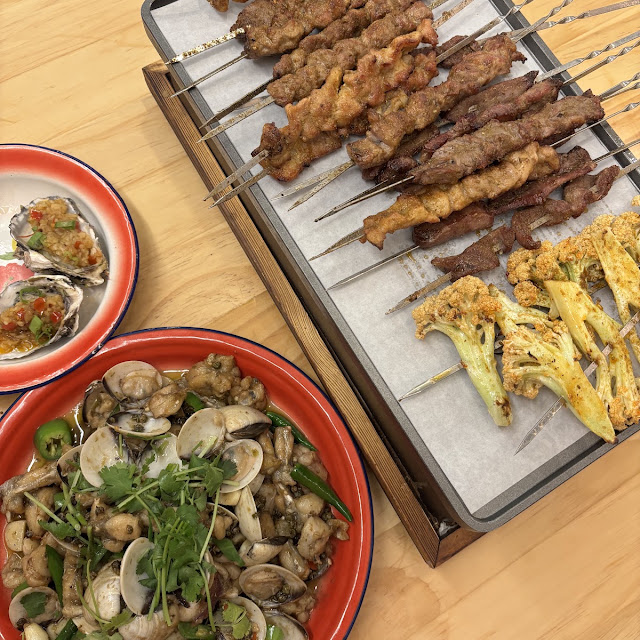 grilled lamb skewers 4 烤羊肉串4