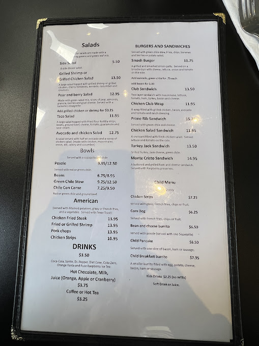 Apple Valley Kitchen menu board