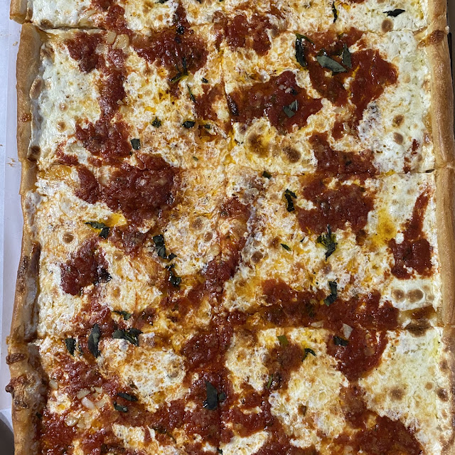 Sicilian Cheese Pizza