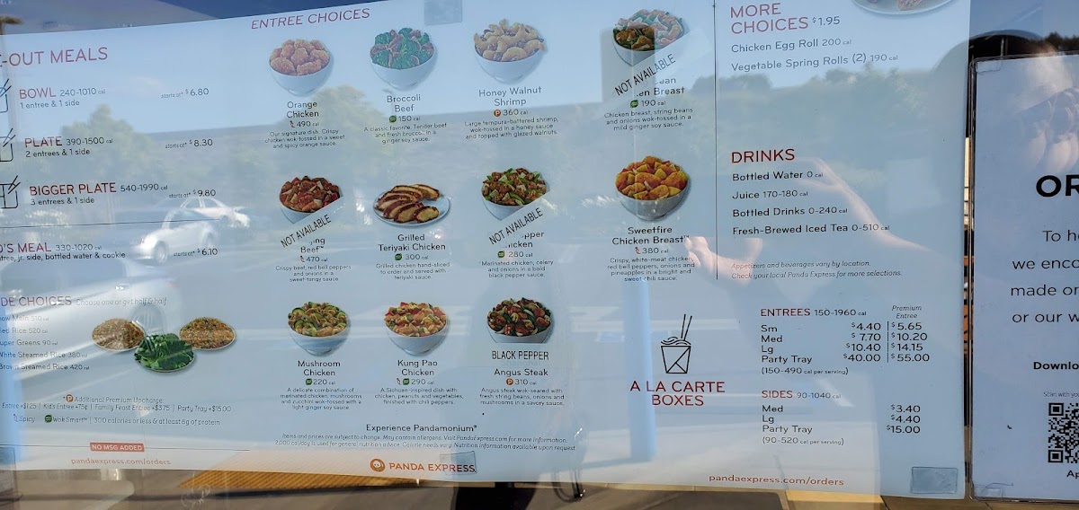 L&L Hawaiian Barbecue menu board