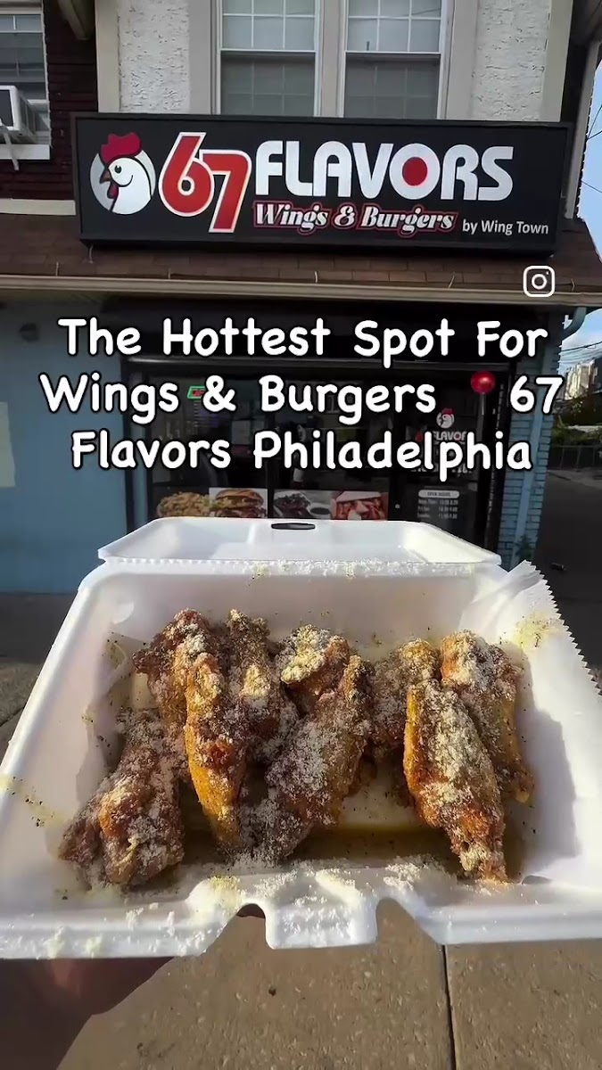 67 flavors Wings & Burgers