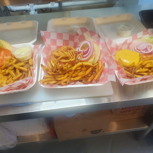 Multitude Burger and Fries