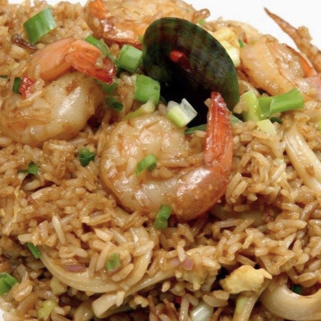 Arroz Chaufa De Mariscos Seafood Fried Rice